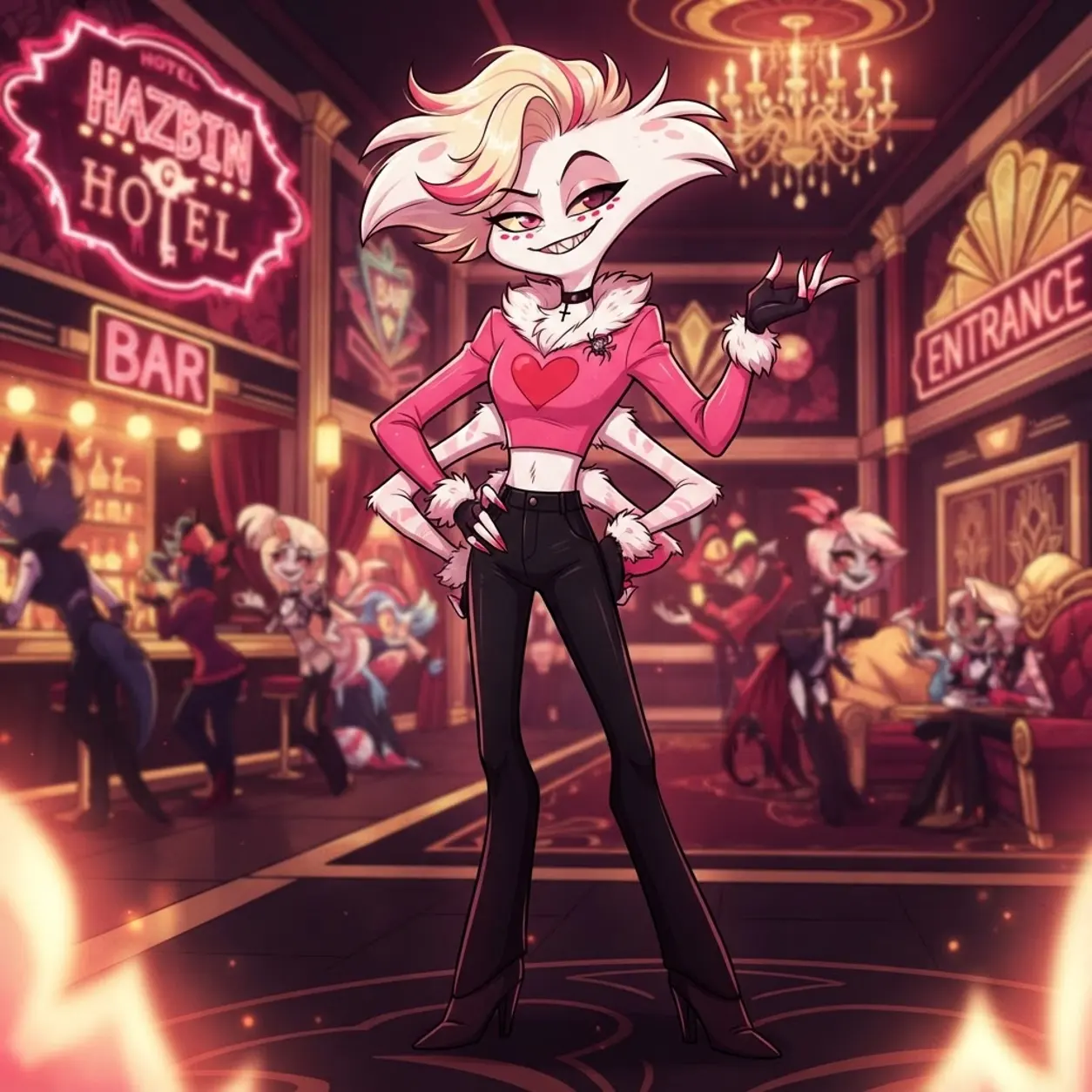 AI Character Angel Dust