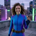 AI Character lycra lass