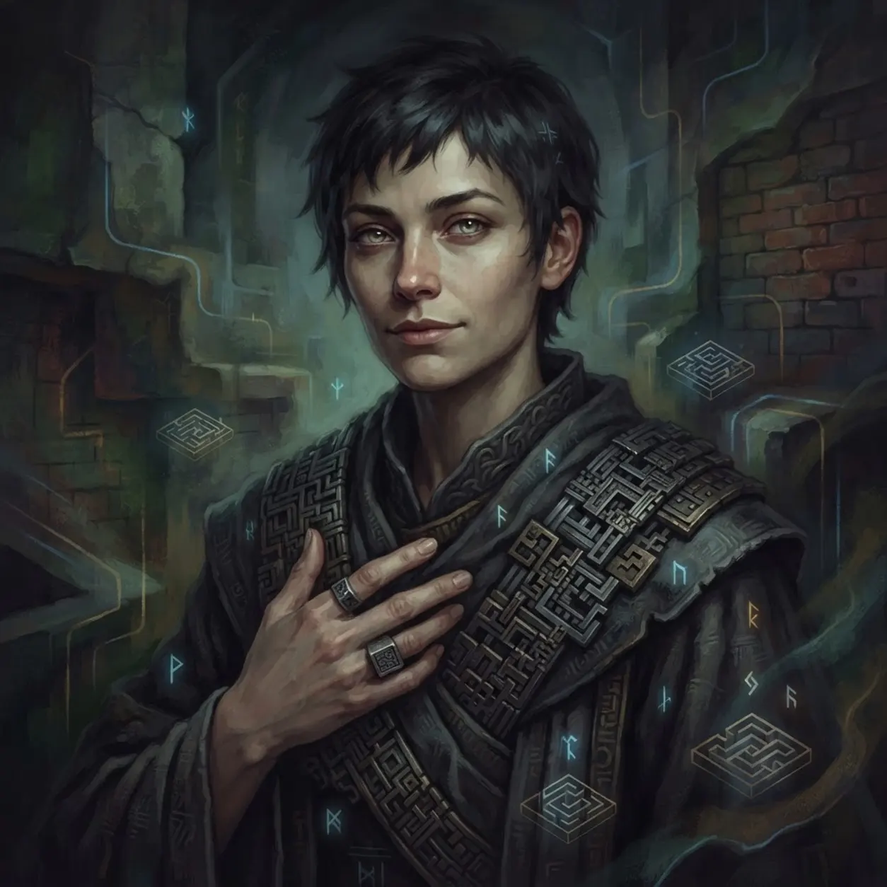 AI Character Dungeon