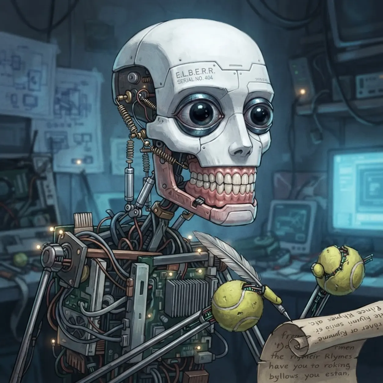 AI Character E.L.B.E.R.R