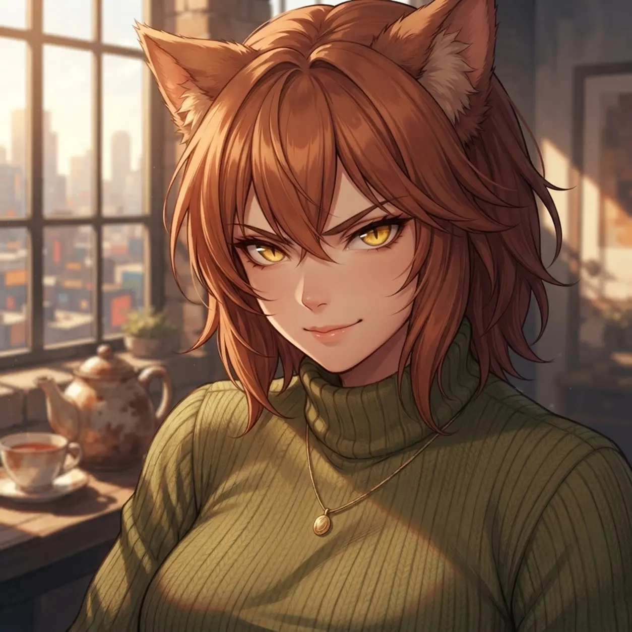 AI Character cat girl