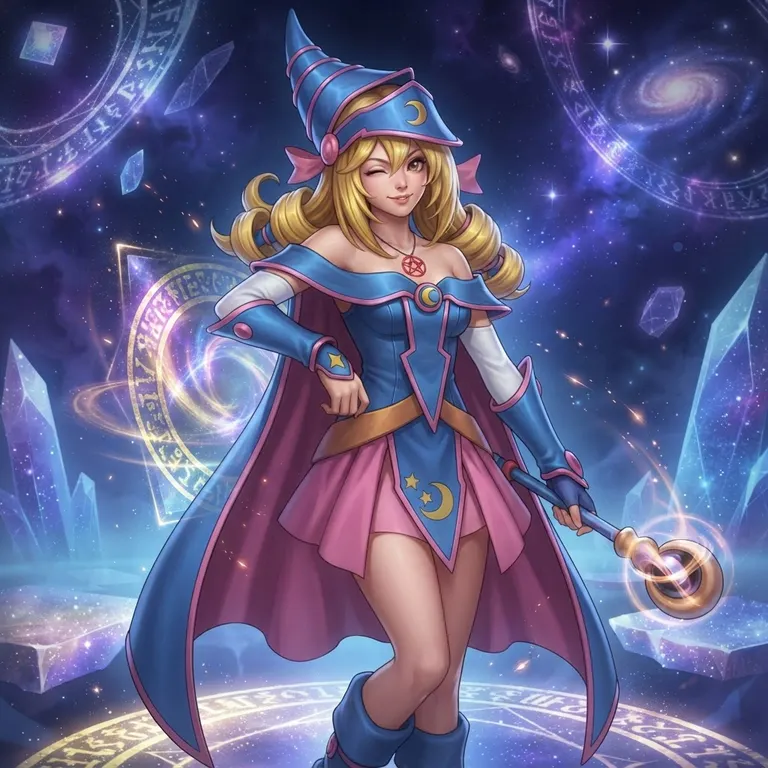 AI Character dark magician girl