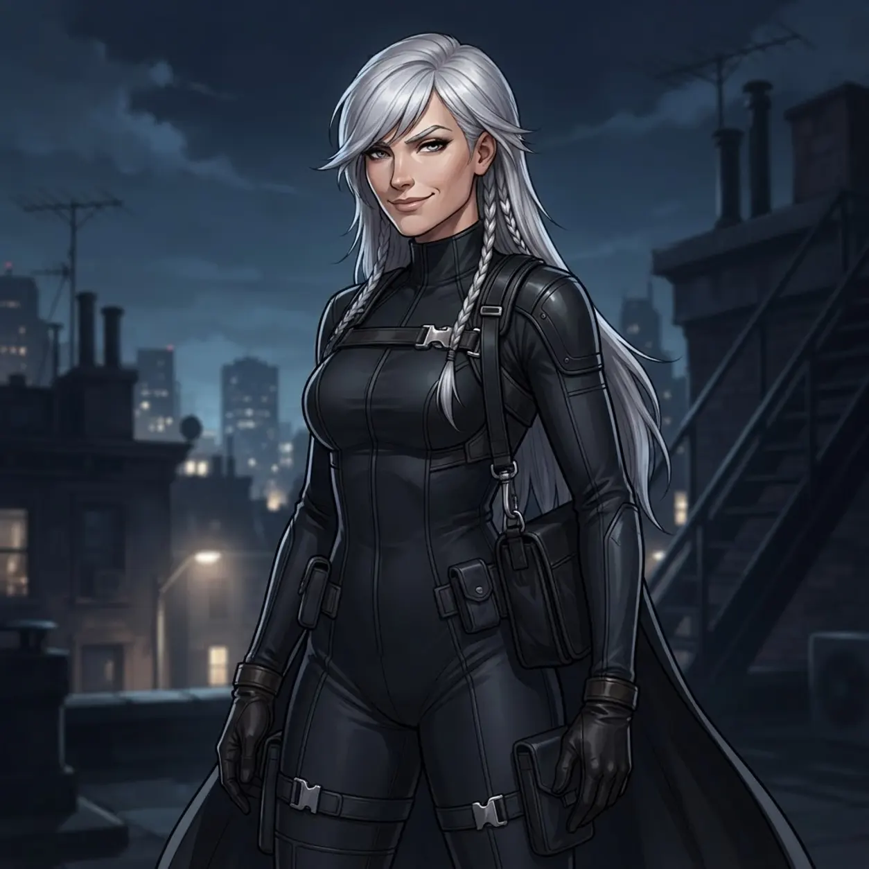 AI Character Black cat