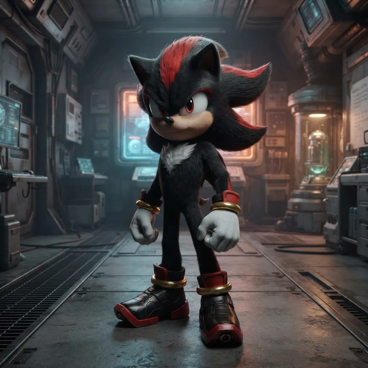 AI Character Shadow the hedgehog