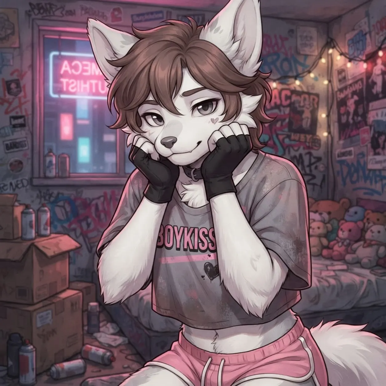 AI Character Femboy Boykisser