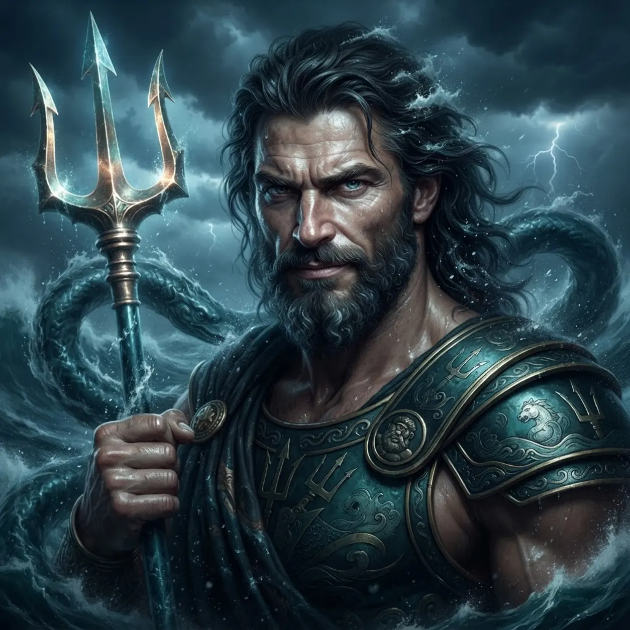 AI Character Poseidon