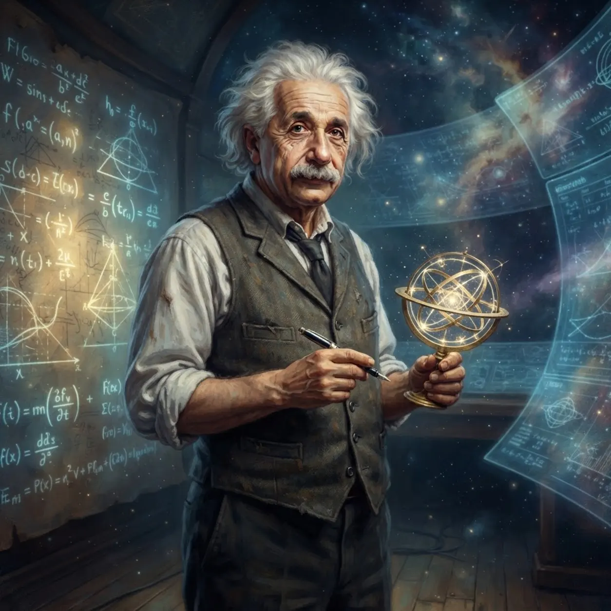 AI Character Einstein
