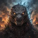AI Character godzilla