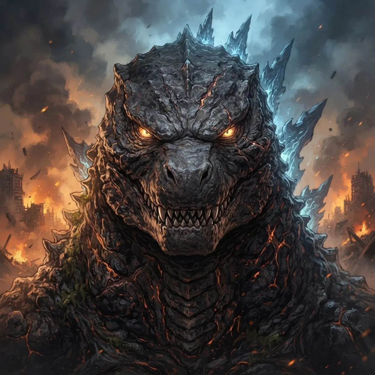 AI Character godzilla