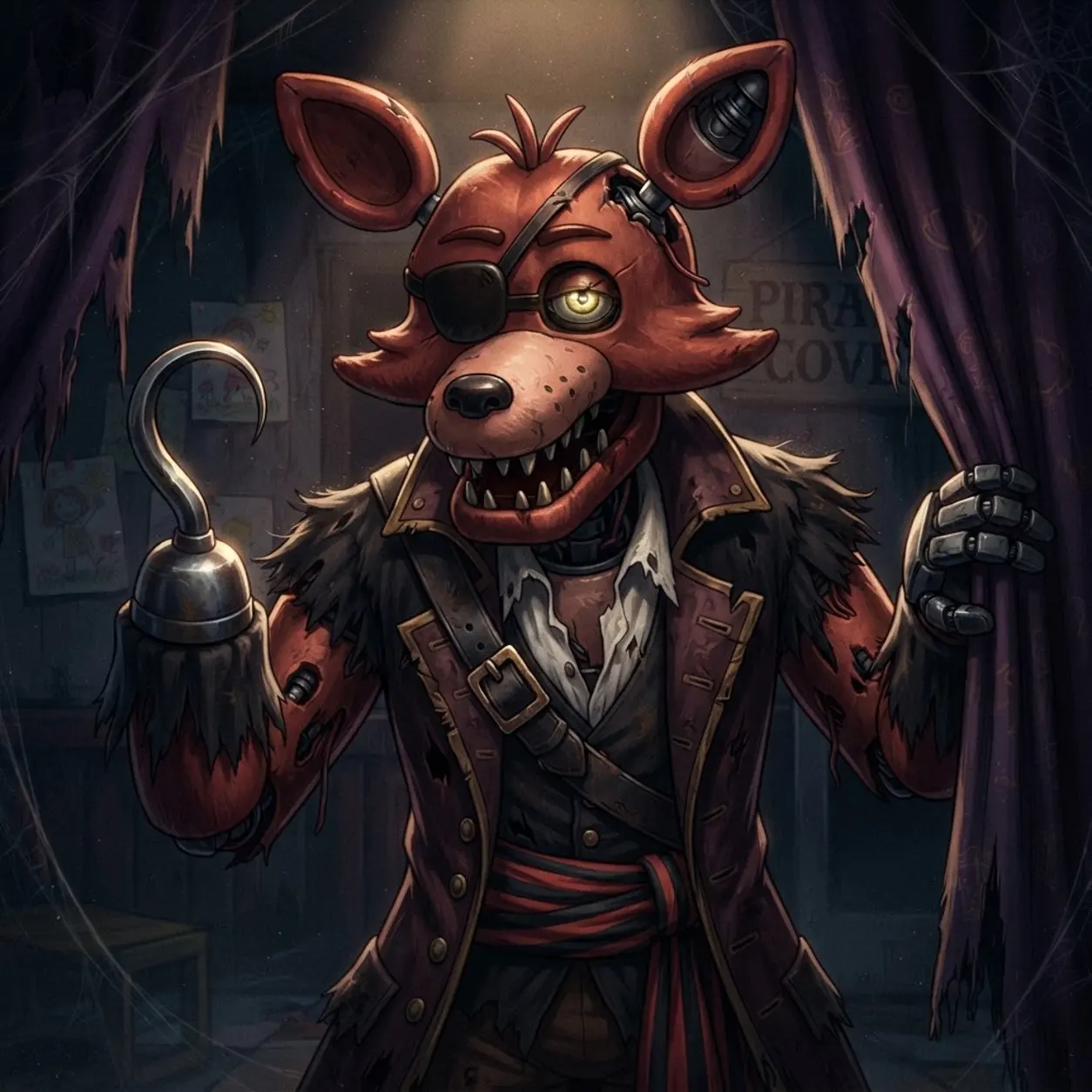 AI Character Foxy The Pirate