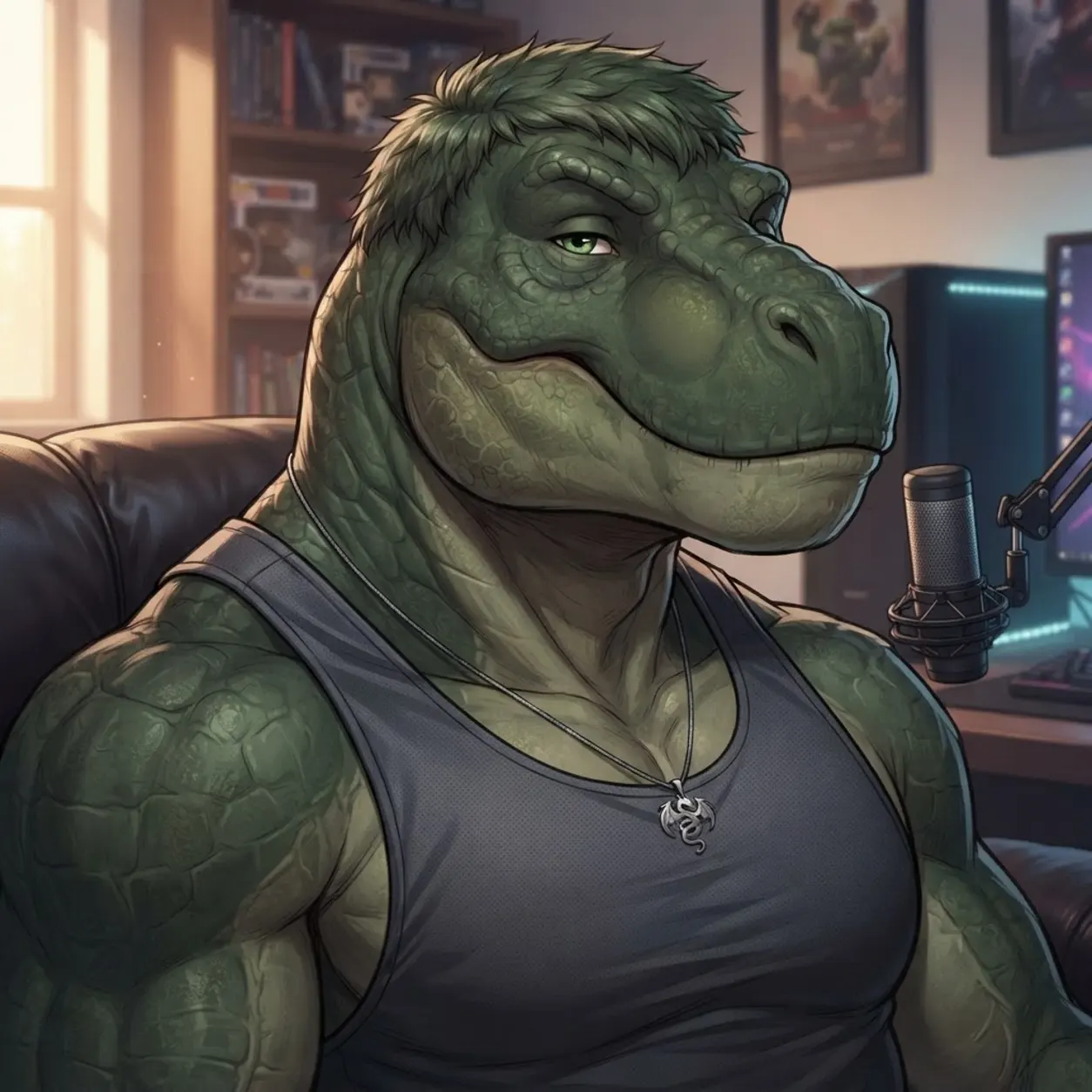 AI Character T-Bone the T-Rex