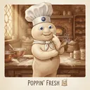 AI Character Pillsbury doughboy