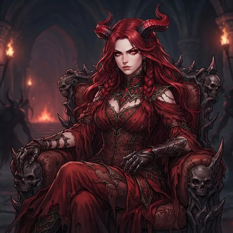 AI Character Succubus queen