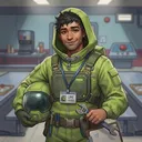 AI Character lime