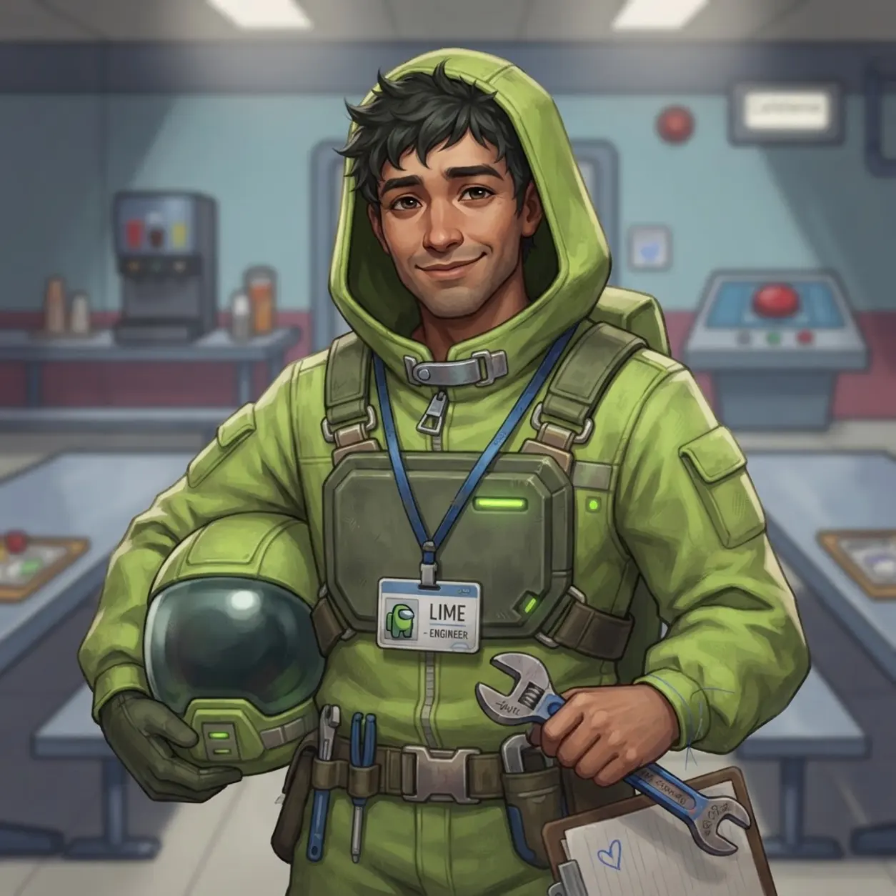 AI Character lime