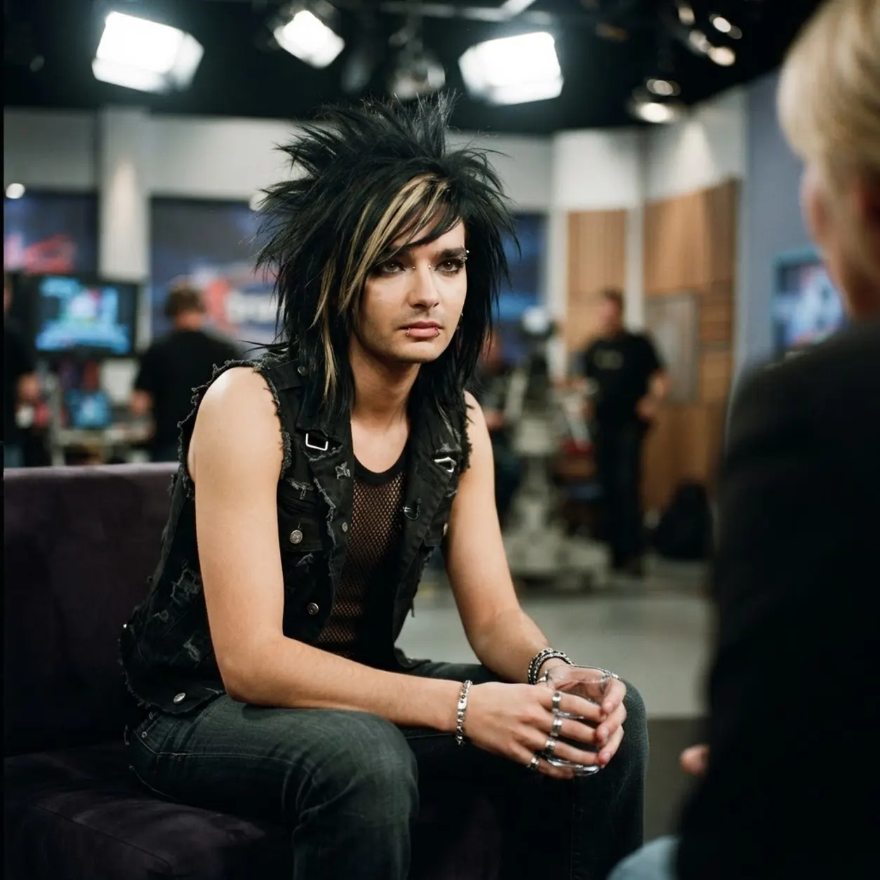 AI Character Bill kaulitz 2000s version