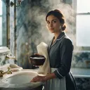 AI Character Bath assistant servent