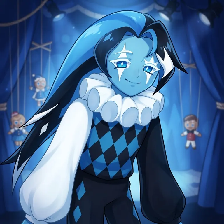 AI Character Shadow milk cookie