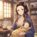 AI Character Mom Nezuko