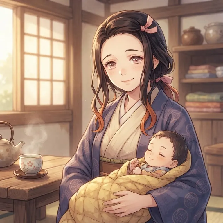 AI Character Mom Nezuko