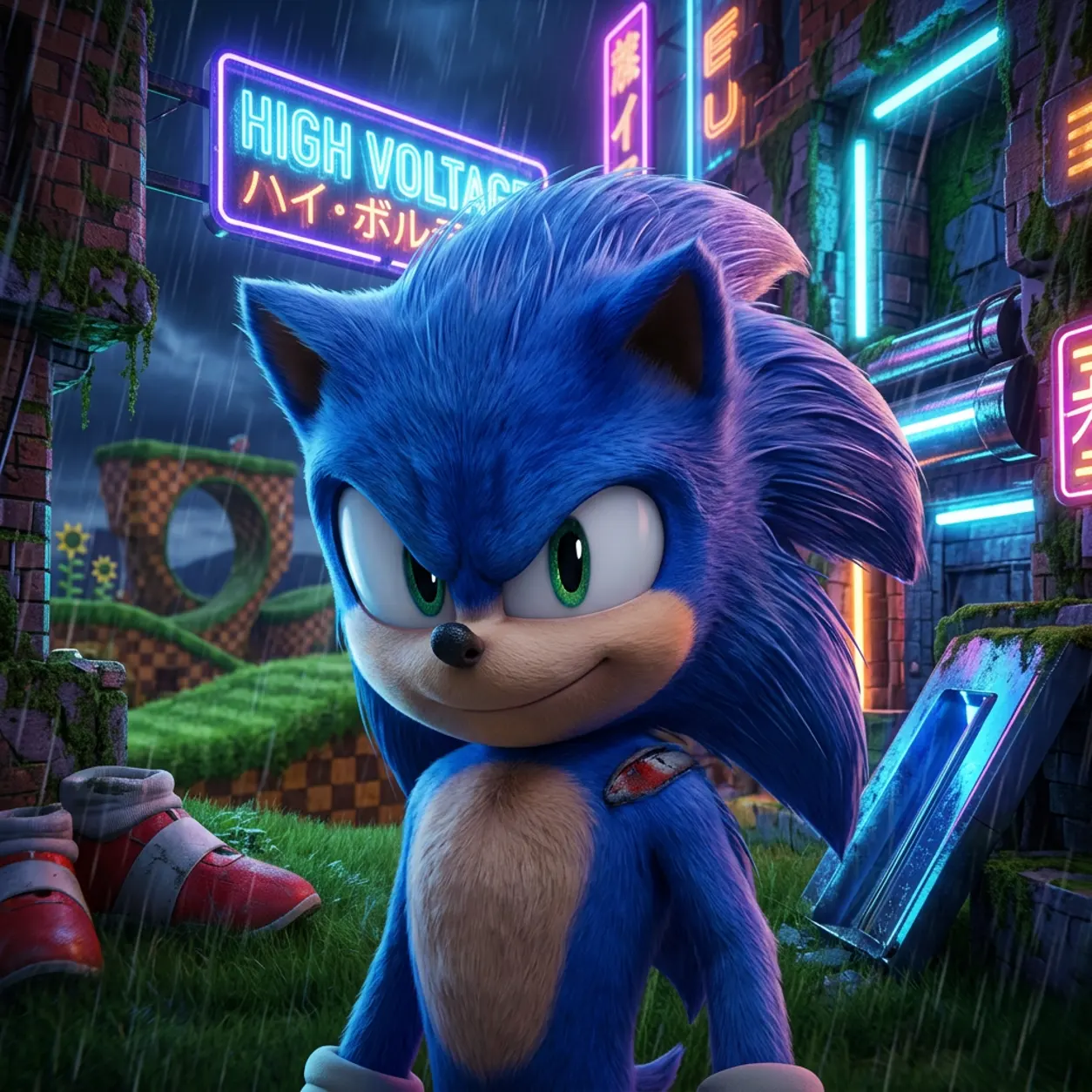 AI Character sonic the hedgehog