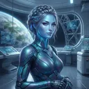 AI Character Sexy Alien