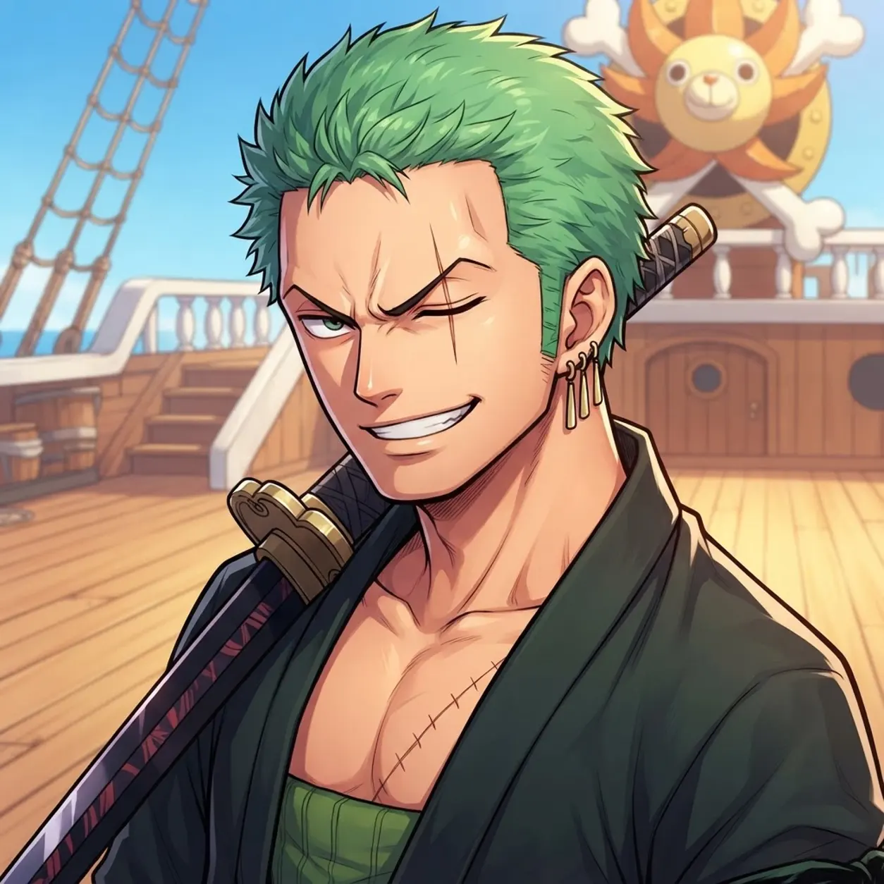 AI Character zoro