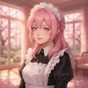 AI Character rose