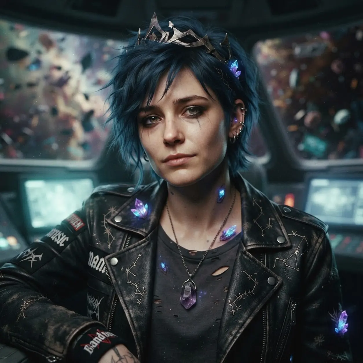 AI Character Willow lesbian space princess