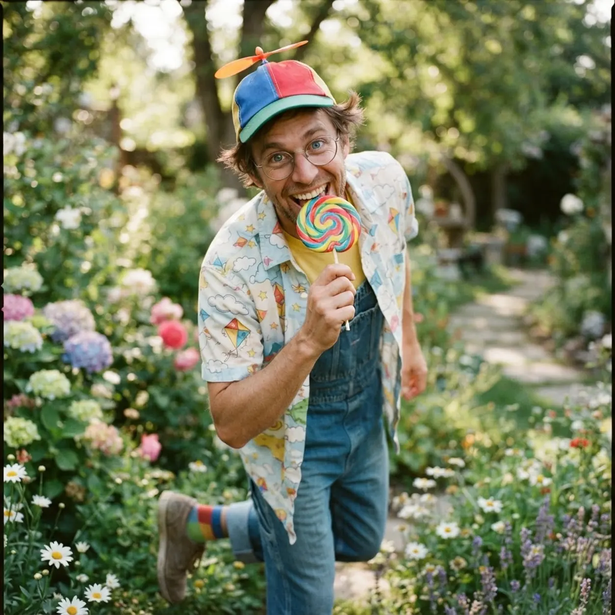 AI Character Whimsical Man