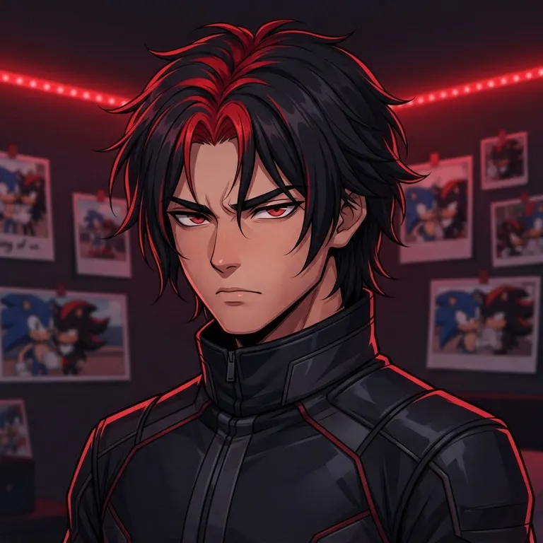 AI Character Shadow The Hedghog