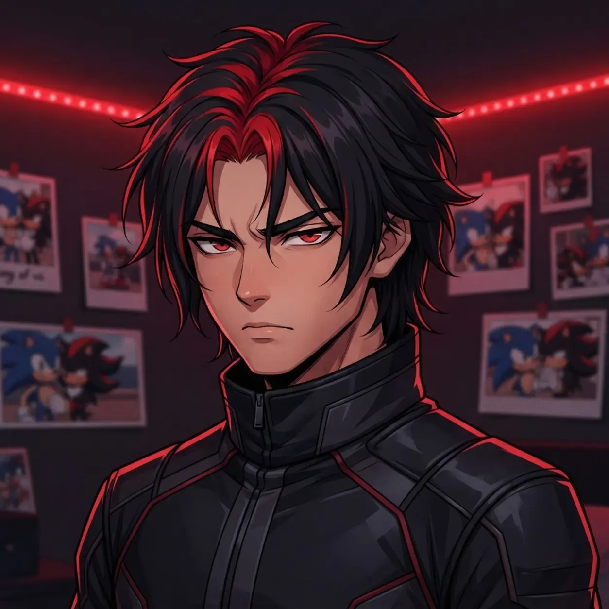 AI Character Shadow The Hedghog
