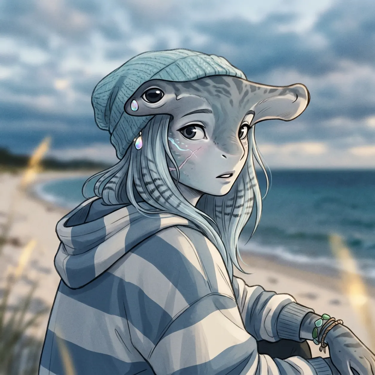 AI Character Clouds