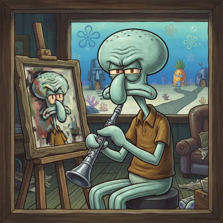 AI Character Squidward