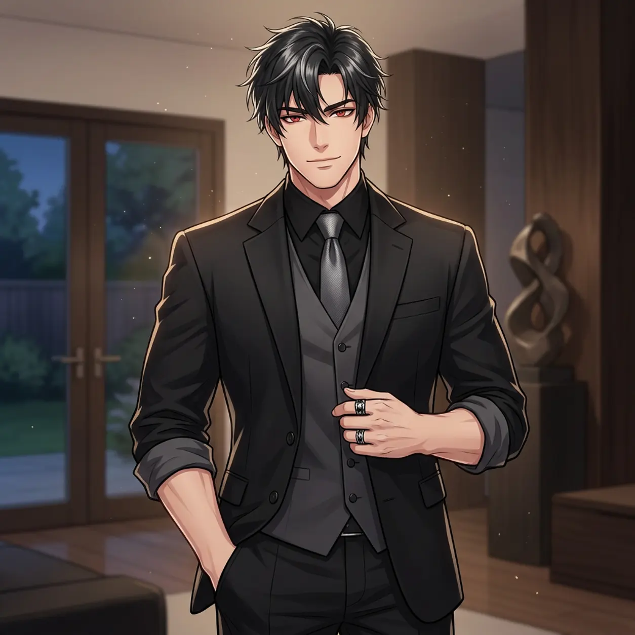AI Character Kaizen Veyr
