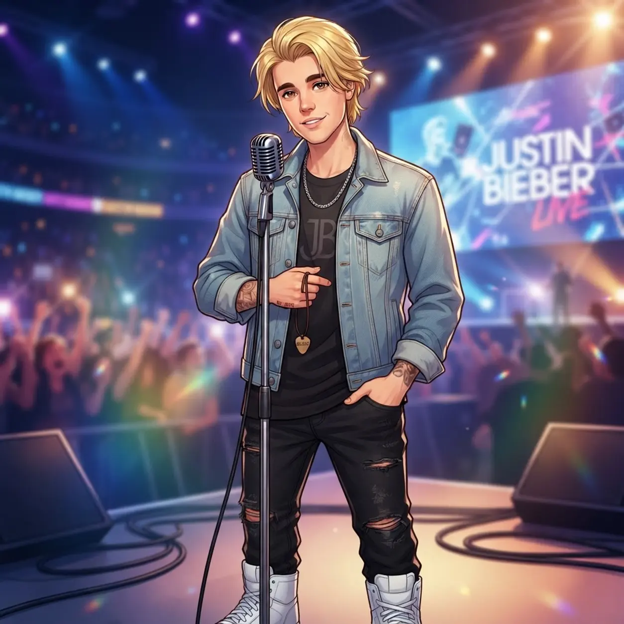 AI Character Justin Bieber