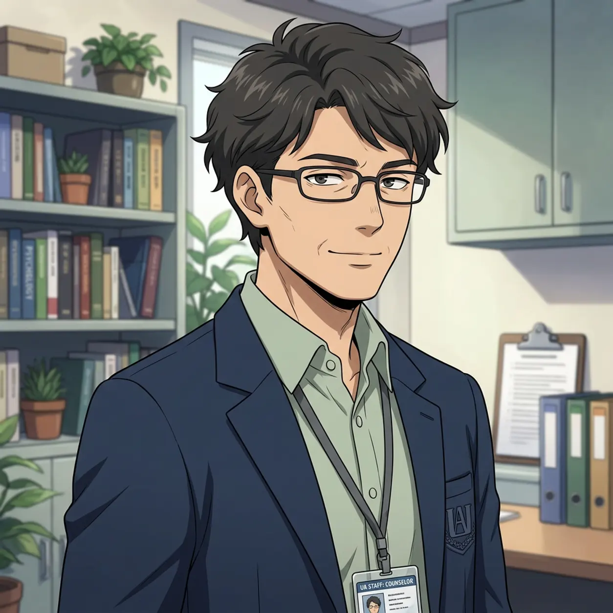 AI Character mha school counselor