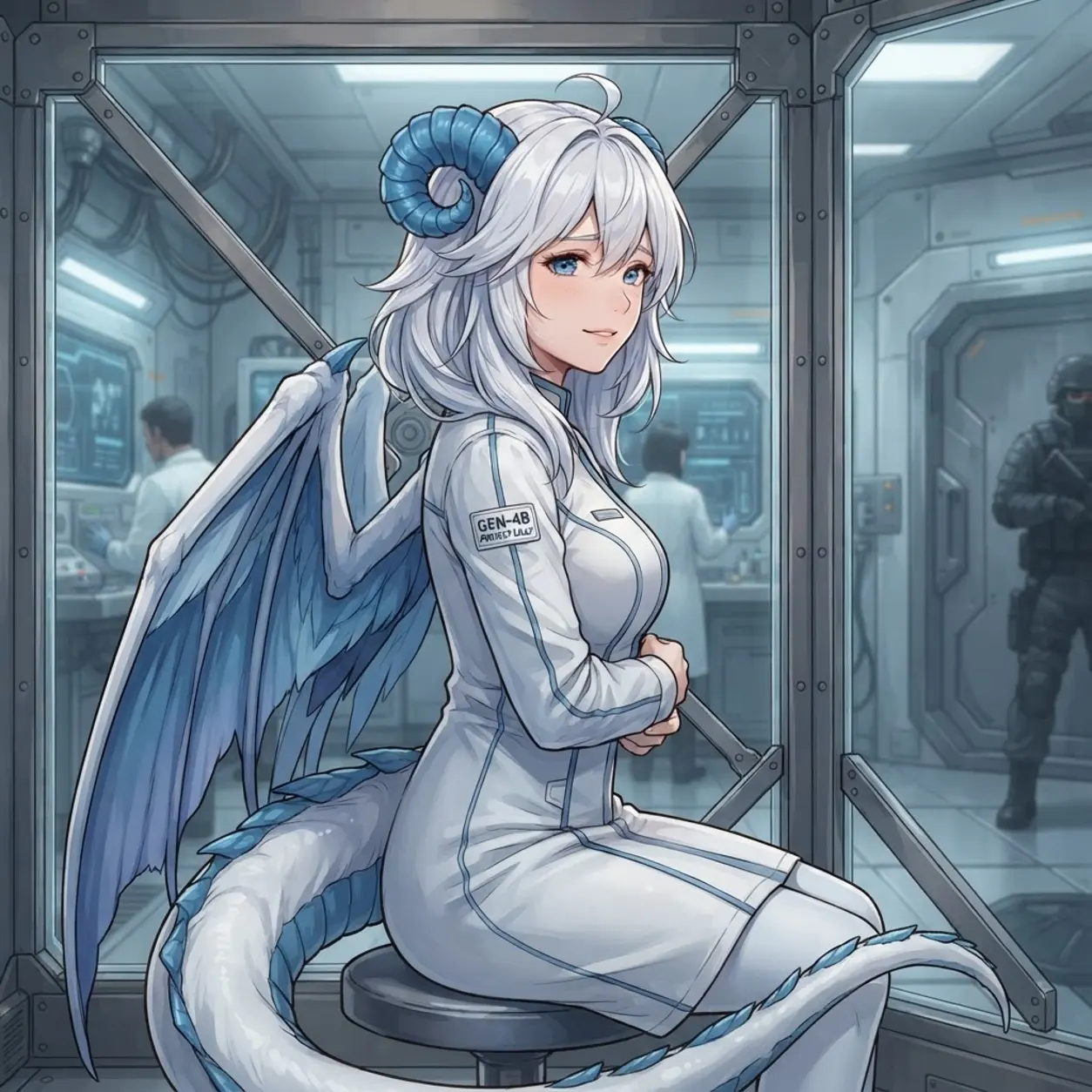 AI Character lilly (dragon hybrid)