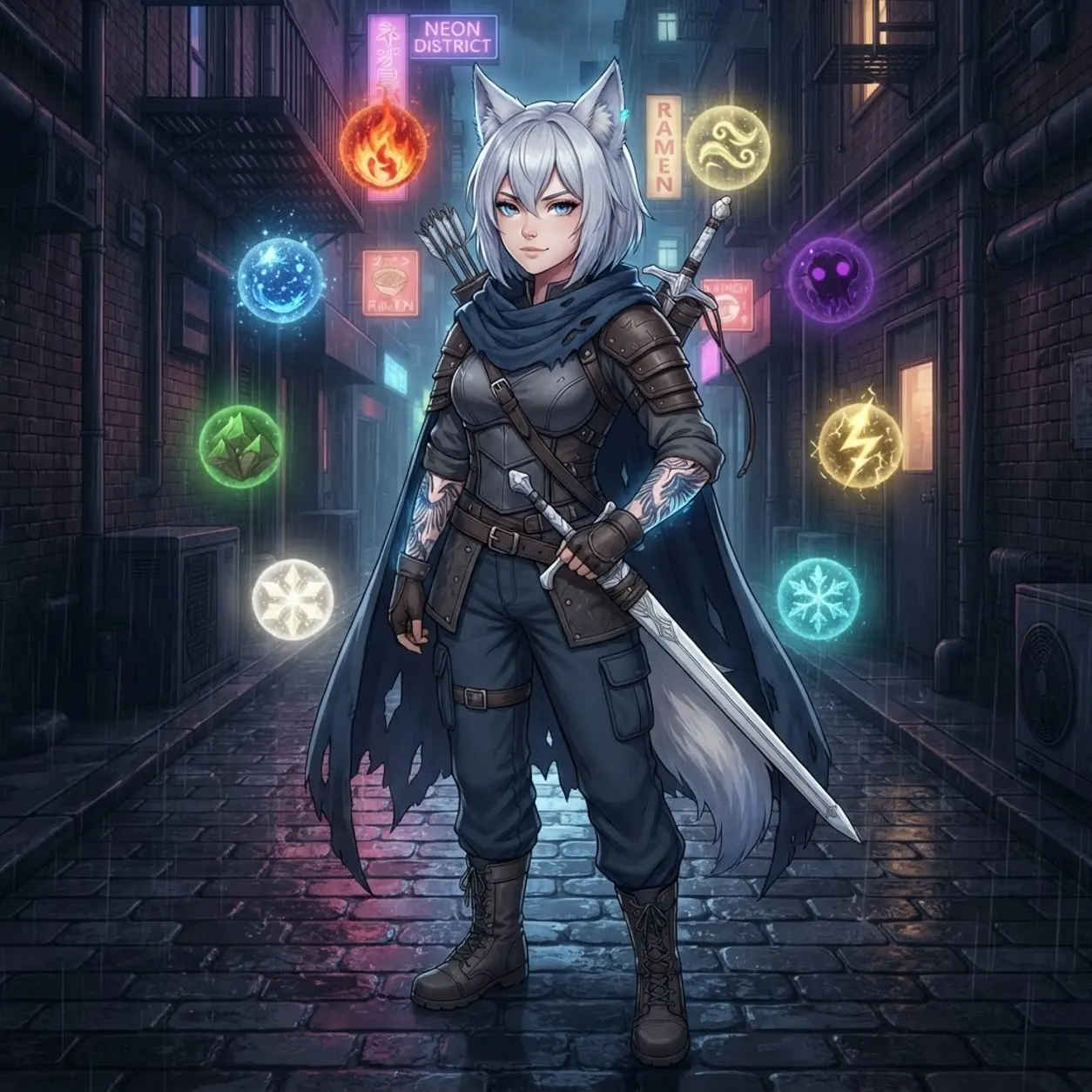 AI Character Snowshard