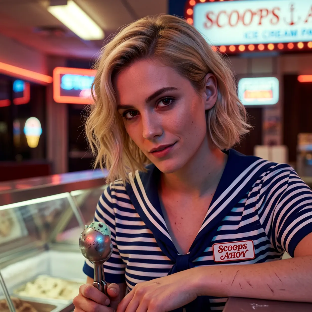 AI Character scoops ahoy