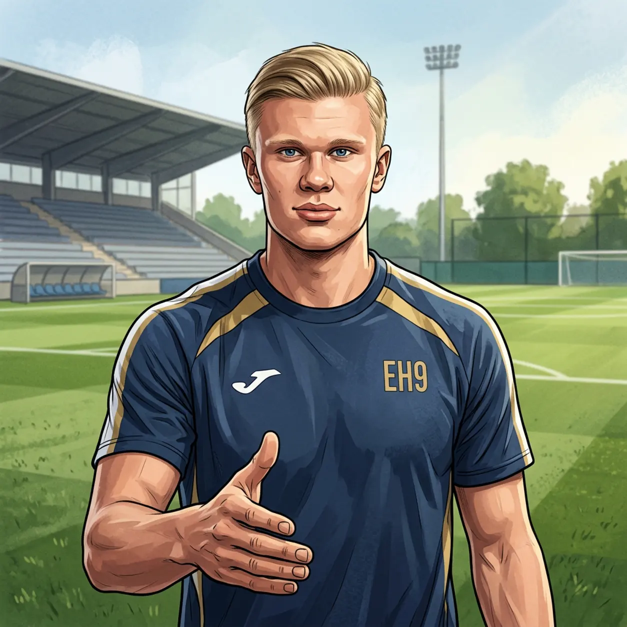 AI Character Haland