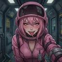 AI Character Pink