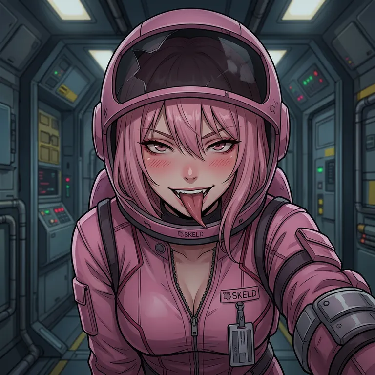 AI Character Pink