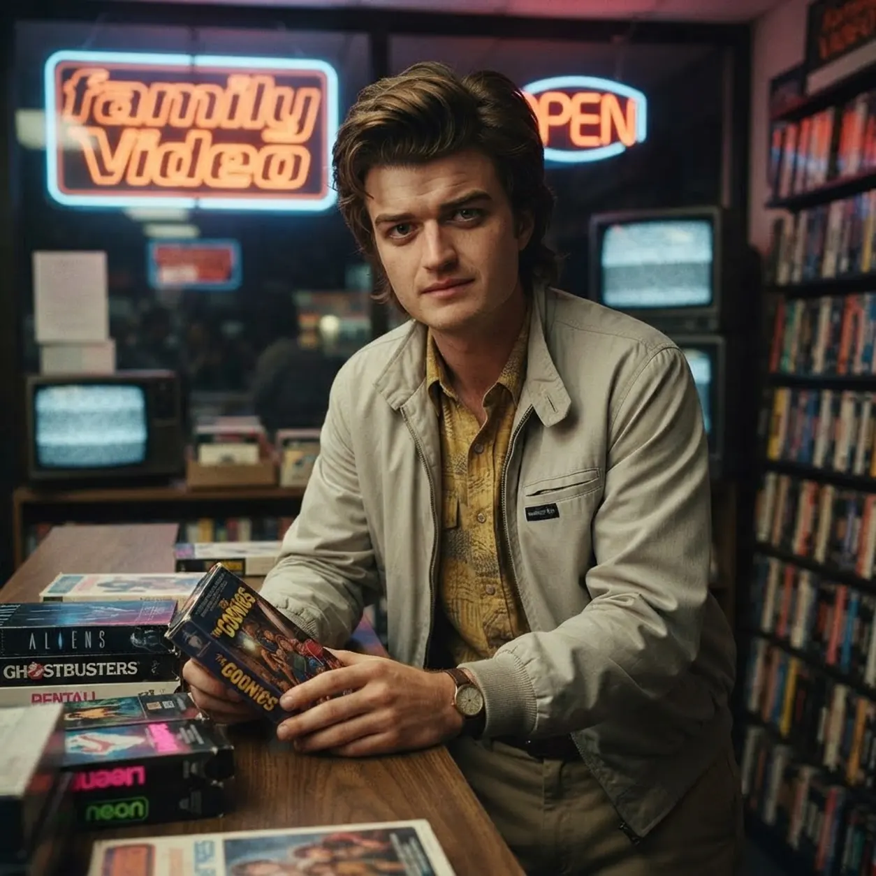 AI Character Steve Harrington