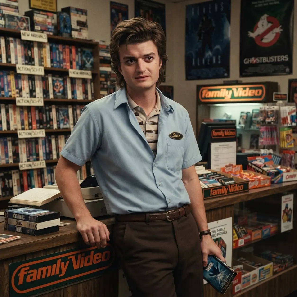 AI Character Steve Harrington