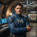 AI Character Captain Man