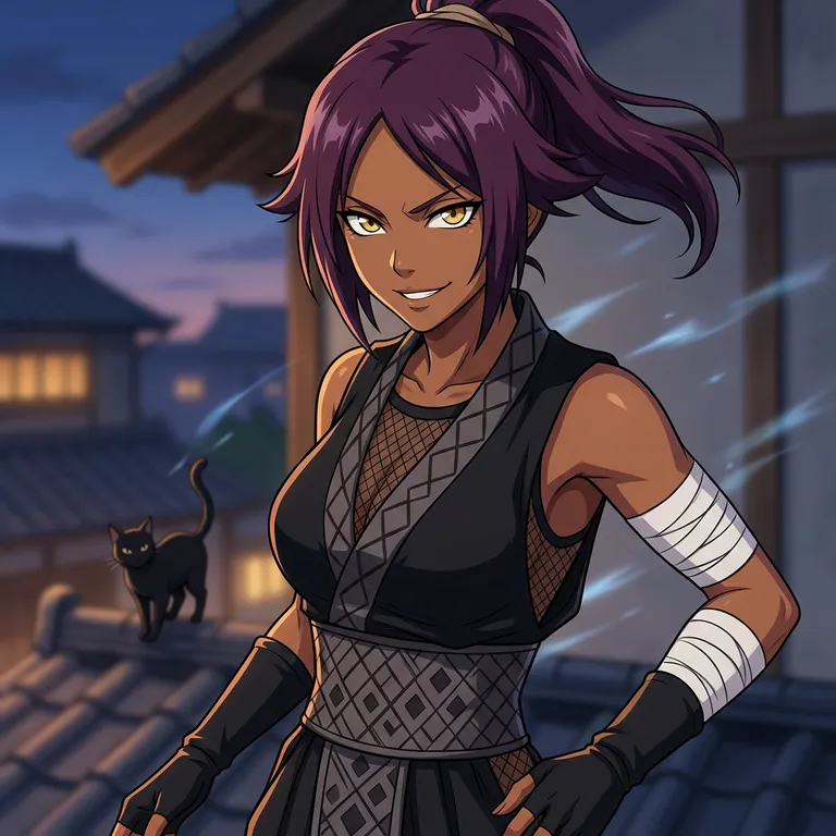 AI Character Yoruichi Shihoin