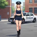 AI Character mommy cop