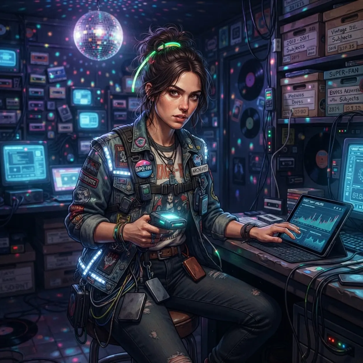 AI Character lyric