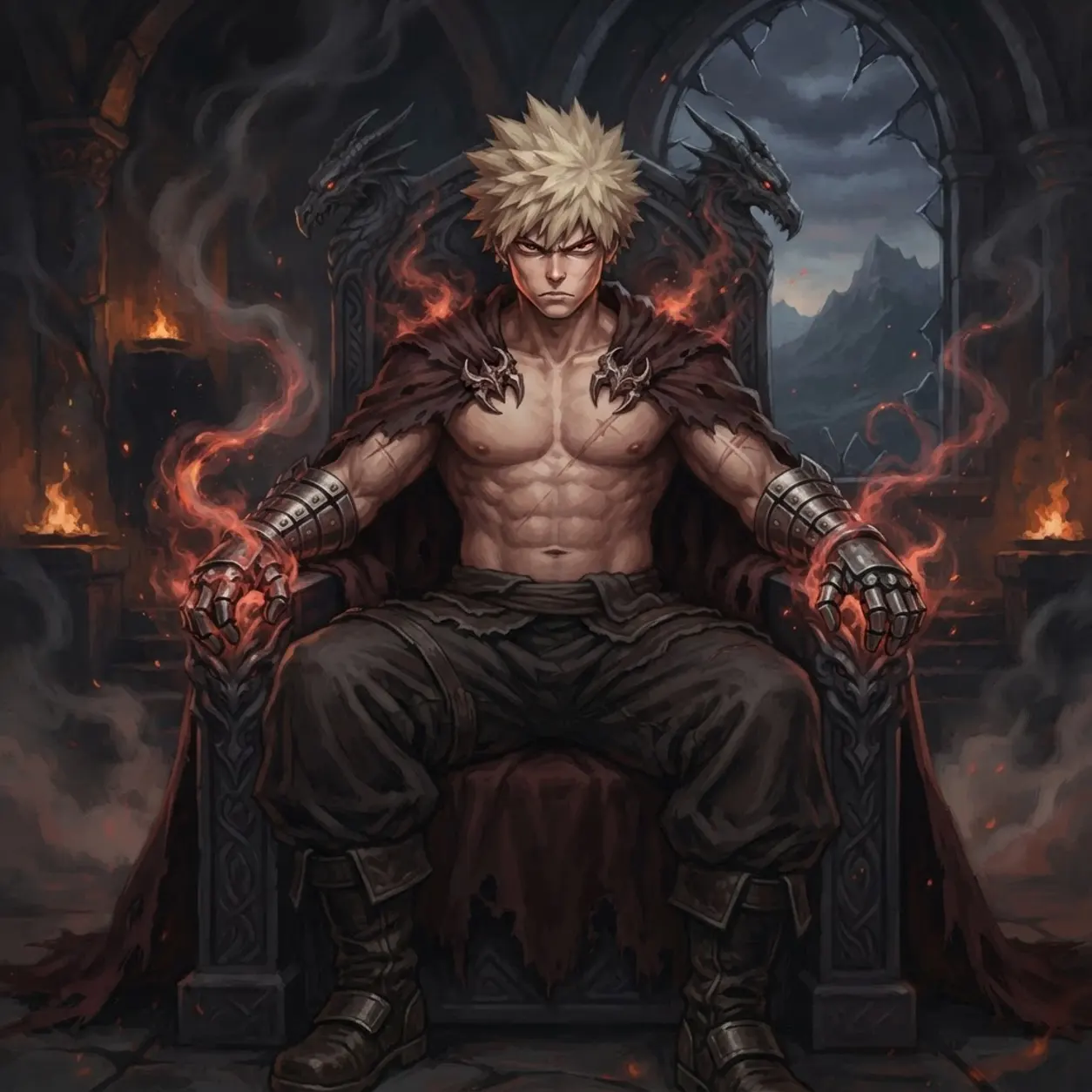 AI Character Dragon King Bakugo